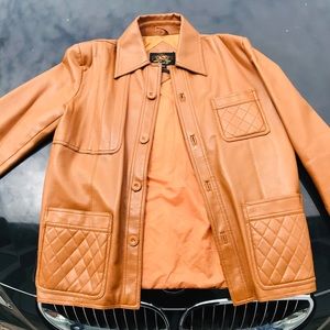 Rare leather jacket 🧥🟠
